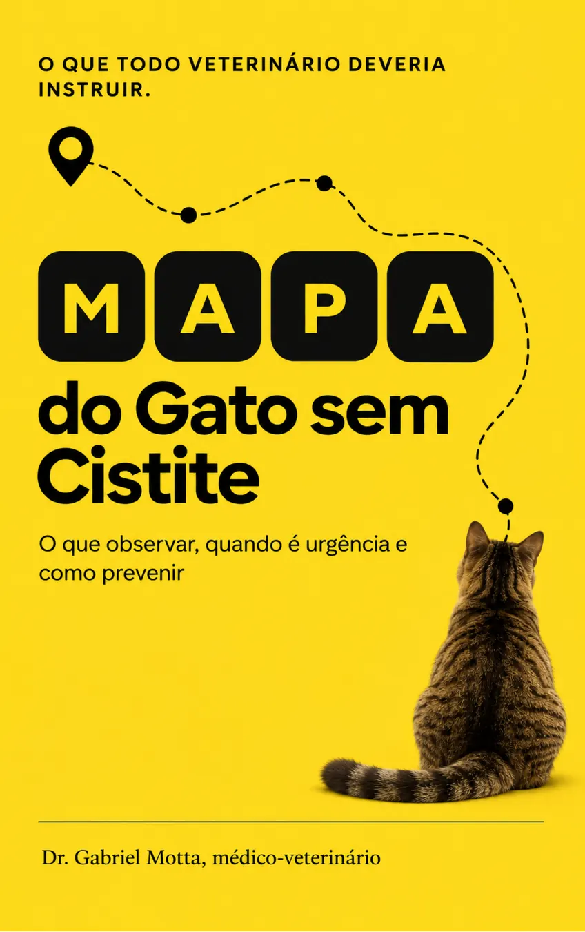 Página 1 do MAPA: capa do MAPA do Gato sem Cistite.