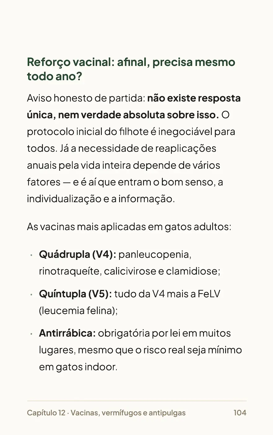 Página 104: reforço vacinal, precisa mesmo todo ano?