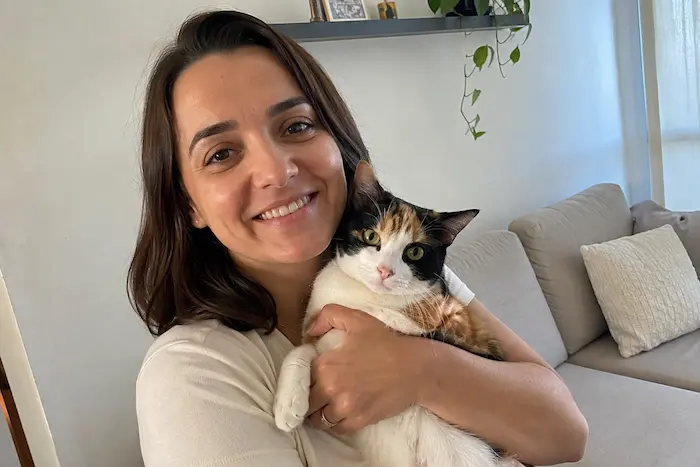 Ana P. com a Chica