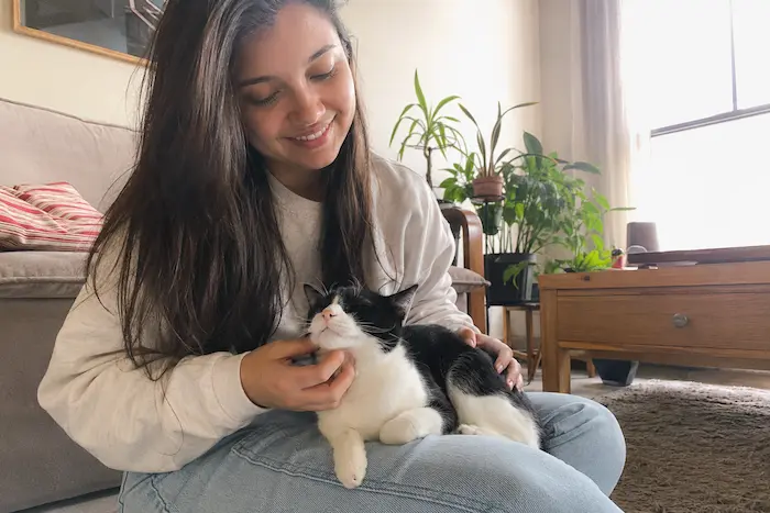 Juliana A. com a Mari